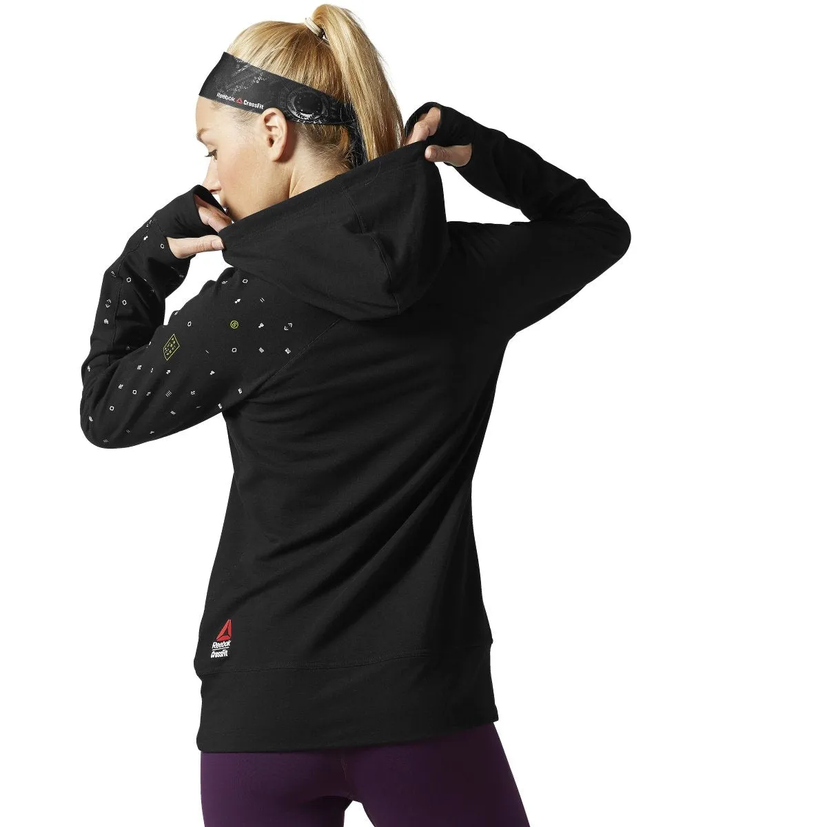Reebok Women's Rcf French Terry Hoody sold by Zulily product image thumbnail 2