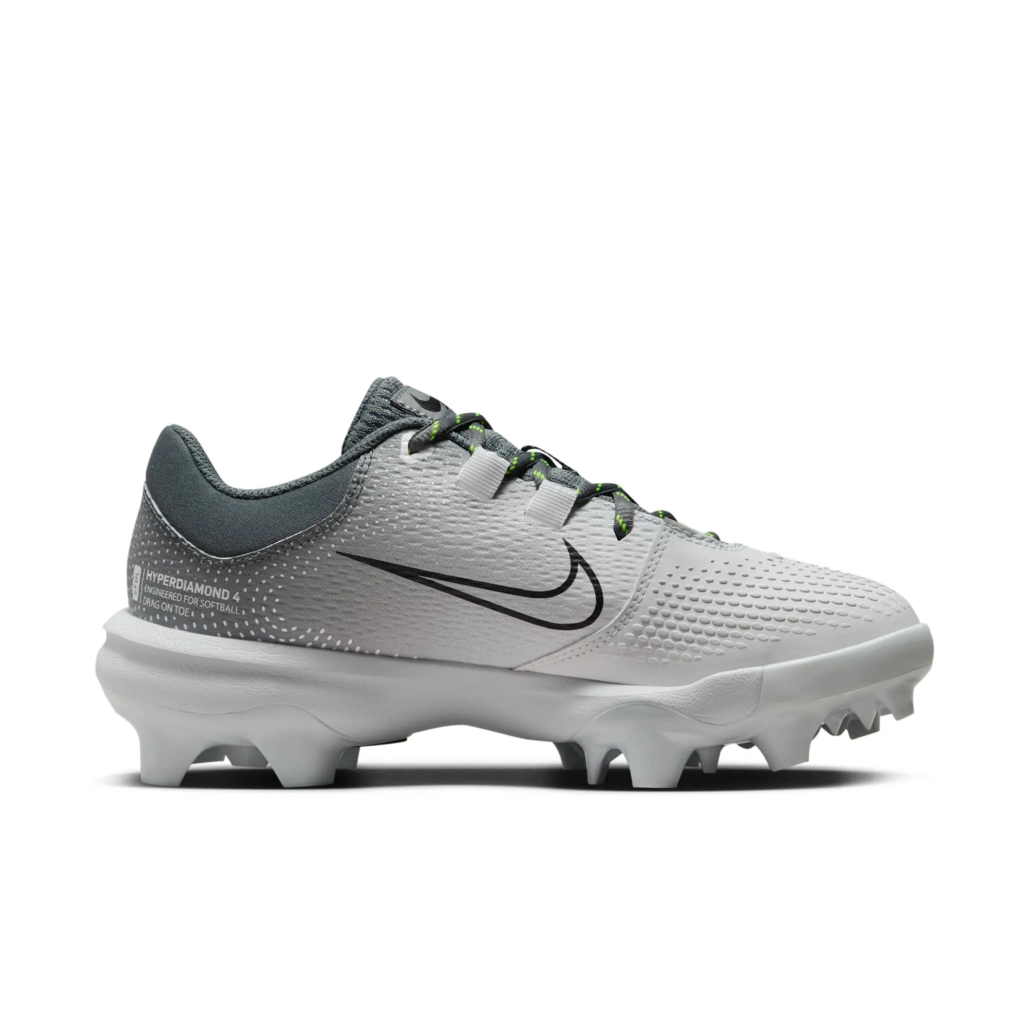 Nike Women's Hyperdiamond 4 Pro Mcs 'Cool Grey Black' Shoes sold by Zulily product image thumbnail 3