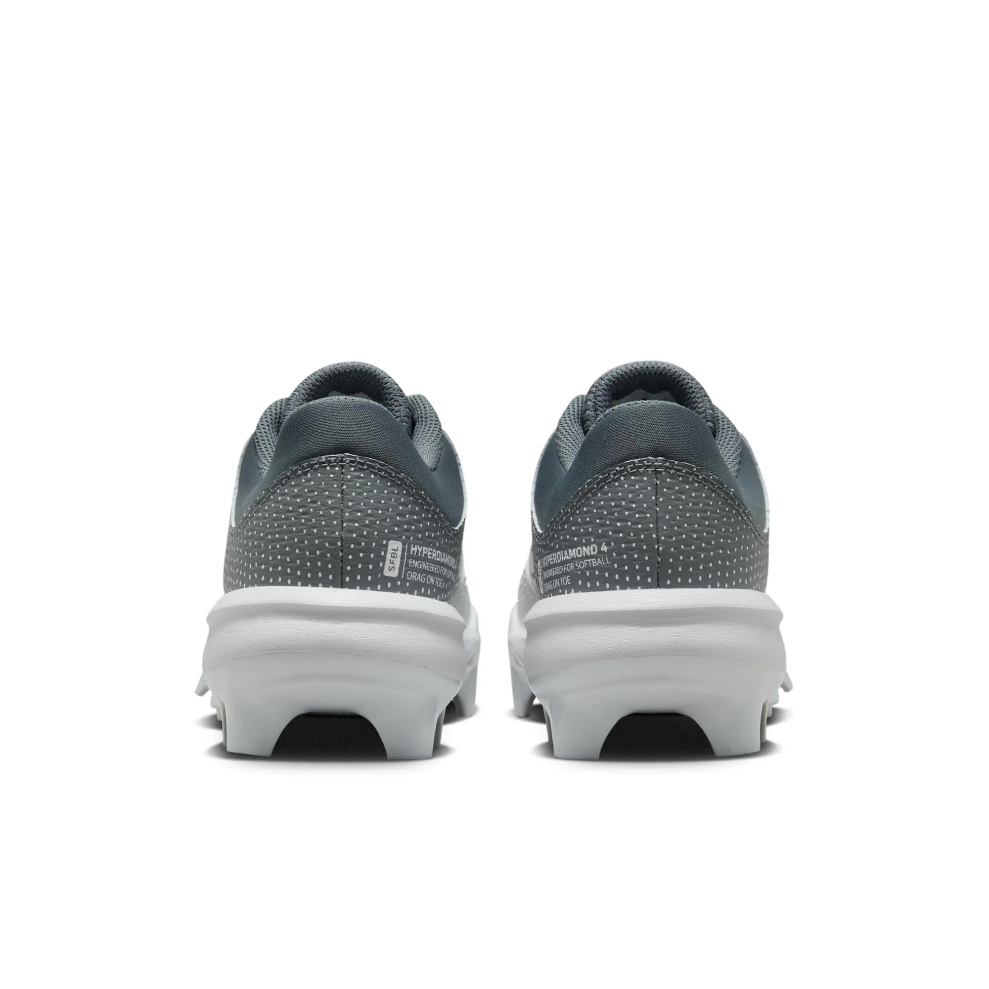 Nike Women's Hyperdiamond 4 Pro Mcs 'Cool Grey Black' Shoes sold by Zulily product image thumbnail 4