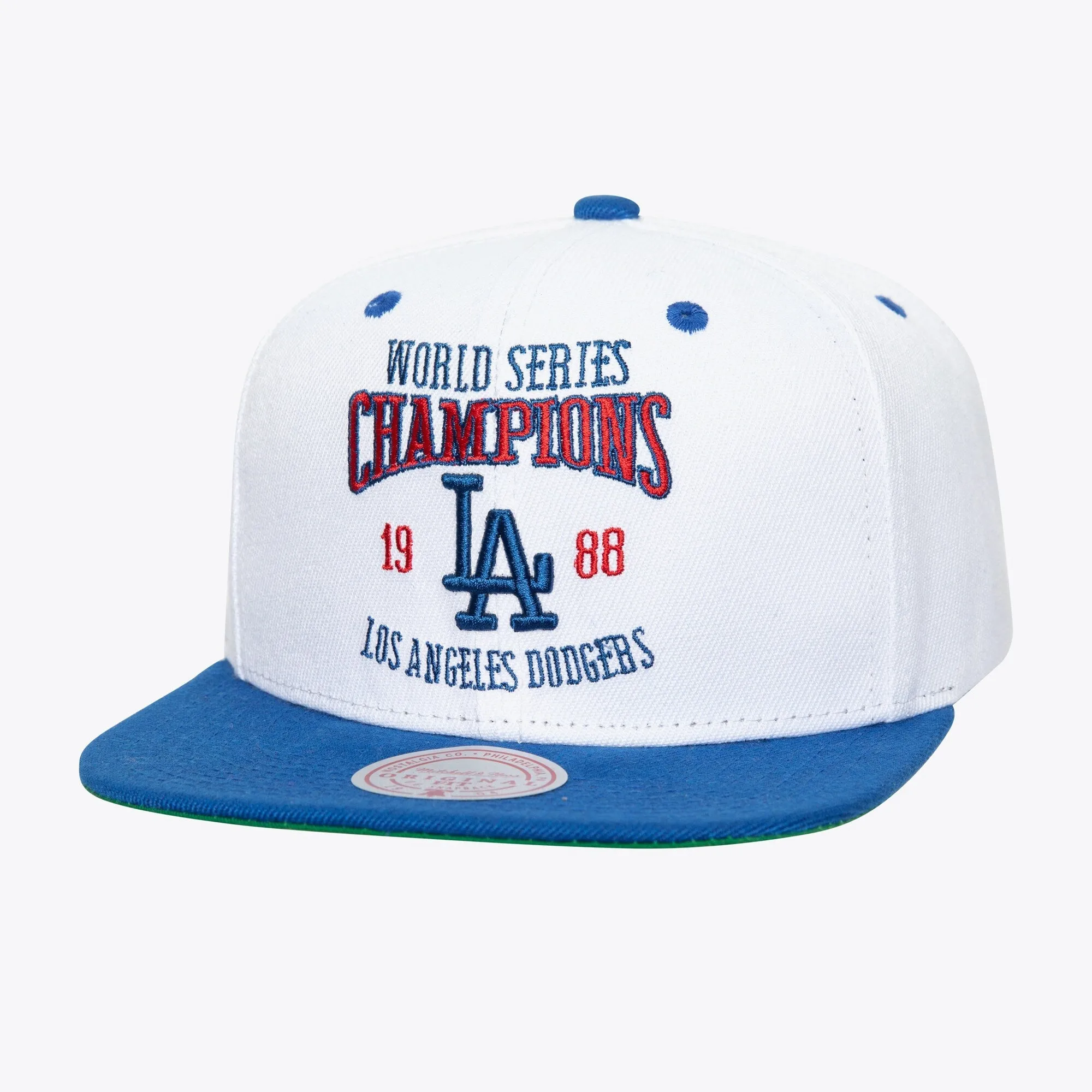 Mitchell & Ness Men's MLB Champ Series Snapback Coop Dodgers Snapback Caps sold by Zulily