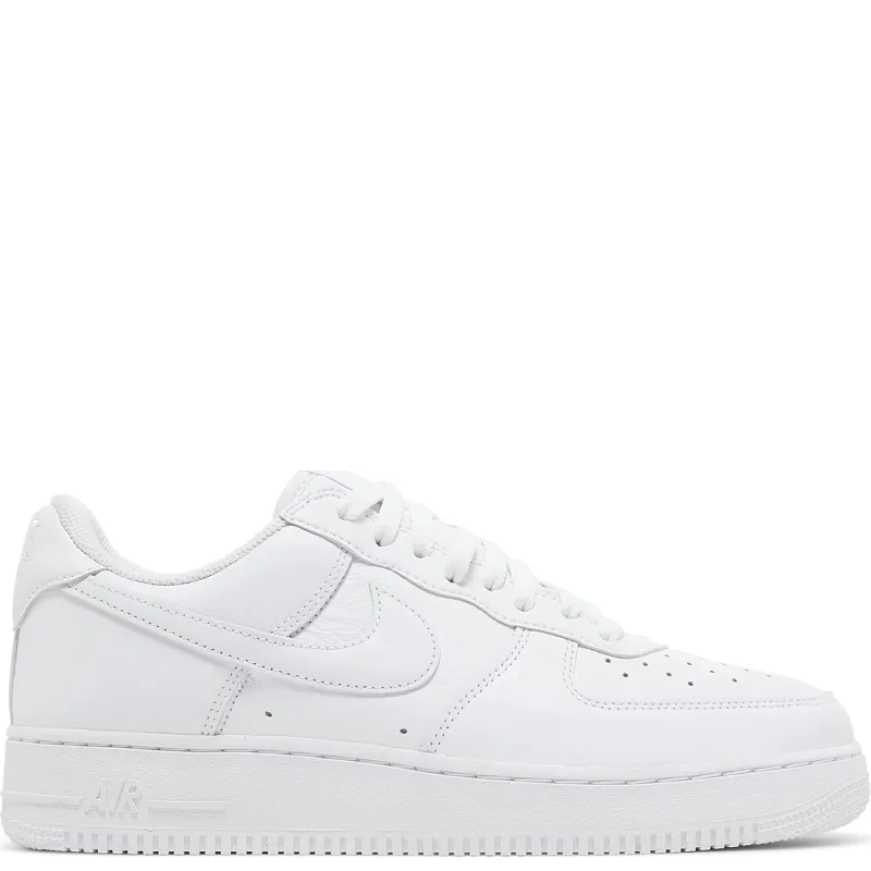 Nike Men's Air Force 1 '07 Low 'Color Of The Month Triple White' Sneakers made by Nike