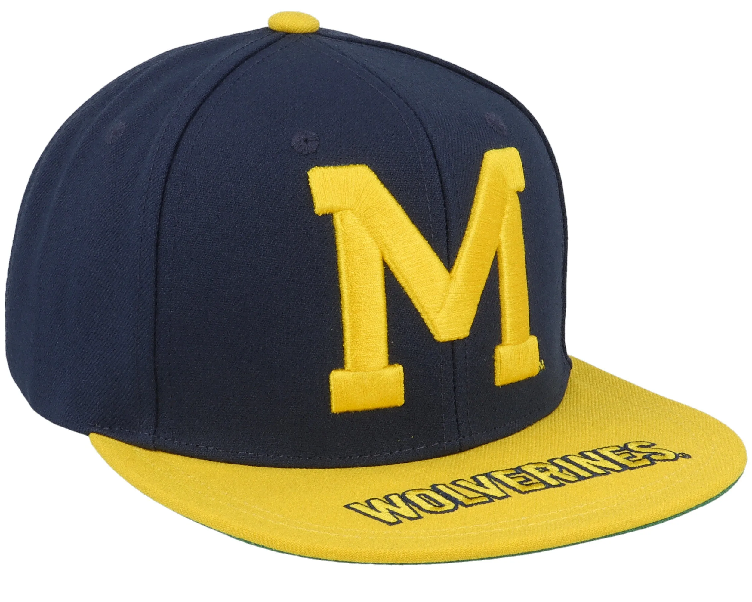 Mitchell & Ness Men's Ncaa Logo Bill Snapback Michigan Snapback Caps sold by Zulily product image thumbnail 2