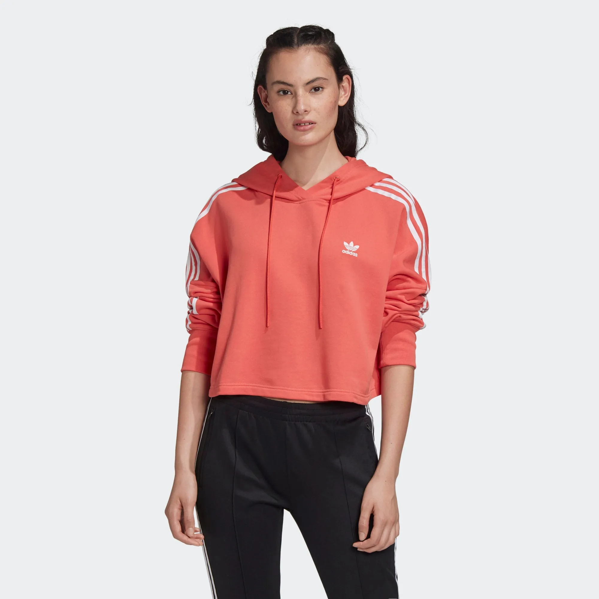 adidas Women's Originals Trefoil Cropped Hood sold by Zulily product image thumbnail 4