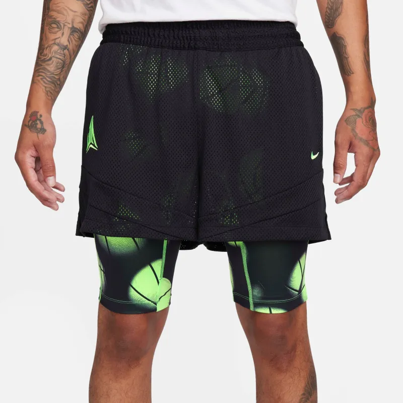 Nike Men's Signature Ja Morant Dri-Fit 2-In-1 4" Basketball Shorts sold by Zulily
