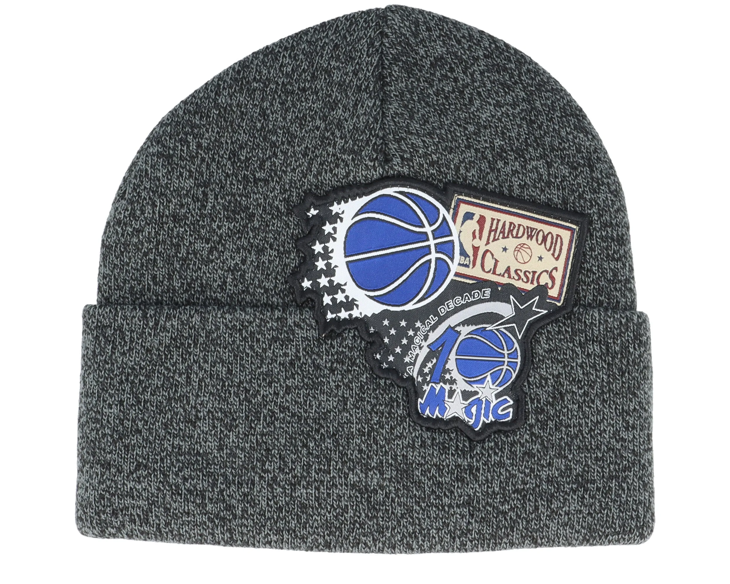 Mitchell & Ness Men's NBA Xl Logo Patch Knit Hwc Magic Beanies sold by Zulily