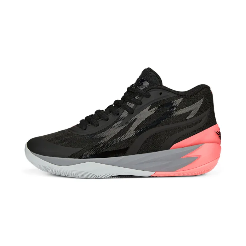 Puma Men's Lamelo Ball Mb.02 ' Black Sunset Glow' Sneakers sold by Zulily