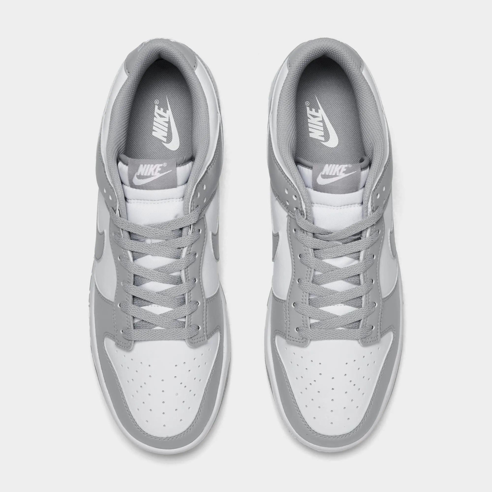 Nike Men's Dunk Low 'White Light Smoke Grey' Sneakers sold by Zulily product image thumbnail 3