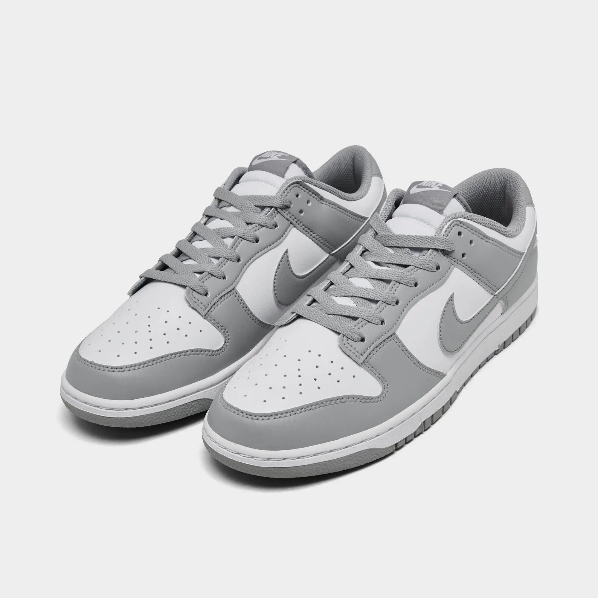 Nike Men's Dunk Low 'White Light Smoke Grey' Sneakers sold by Zulily product image thumbnail 2