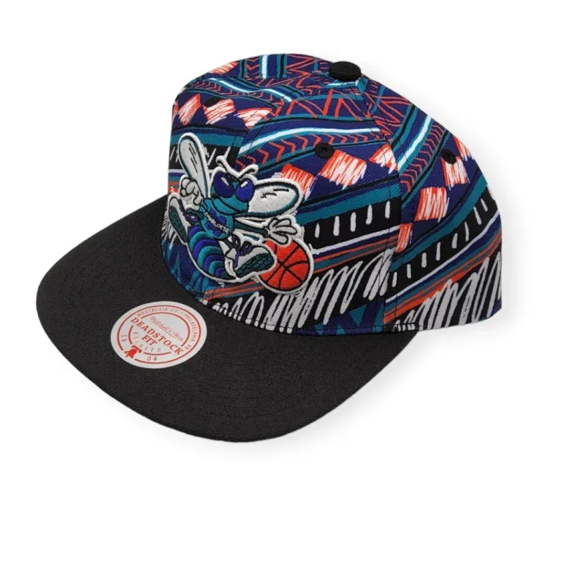 Mitchell & Ness Men's NBA Game Day Pattern Deadstock Hwc Hornets made by Mitchell & Ness