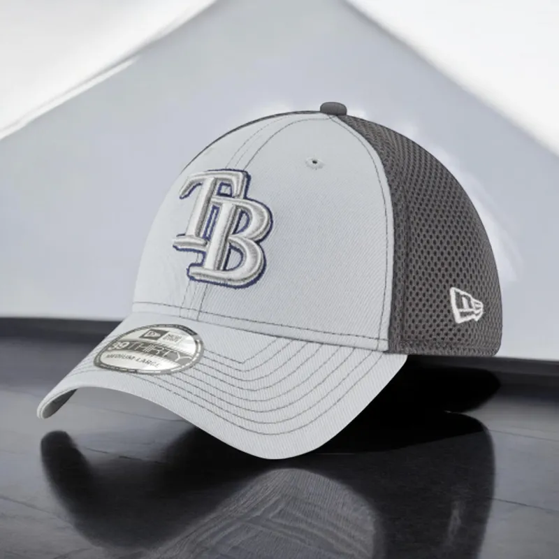 New Era Men's MLB 39Thirty Neo Flex Fit Cap Rays made by New Era