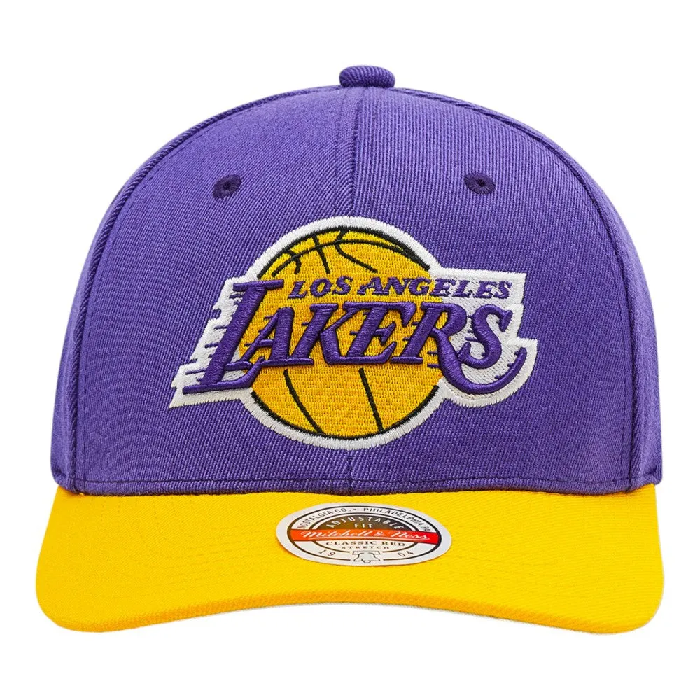 Mitchell & Ness Men's NBA Team 2Tone Stretch Snapback NBA Lakers Snapback Caps sold by Zulily product image thumbnail 2