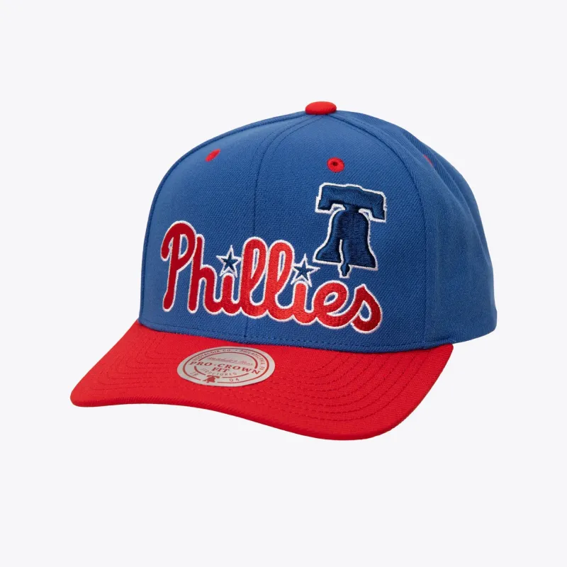 Mitchell & Ness Men's MLB All In 2.0 Pro Snapback Phillies Snapback Caps sold by Zulily