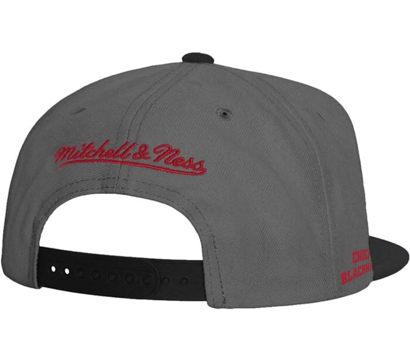 Mitchell & Ness Men's NHL Storm Front Snapback Blackhawks Snapback Caps sold by Zulily product image thumbnail 2