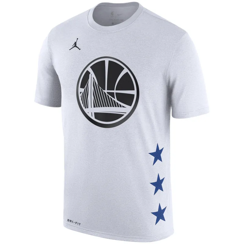 Air Jordan Men's NBA Gsw 2019 NBA All-Star Esteph Curry Game Name & Number T-Shirt T-Shirts sold by Zulily