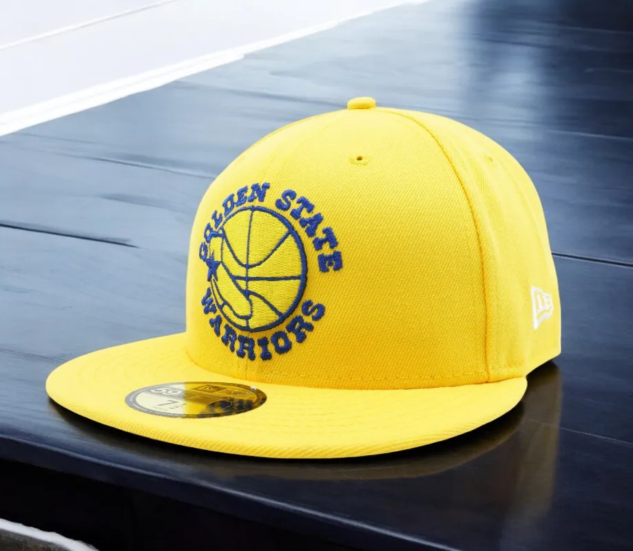 New Era Men's NBA Gsw Warriors Hardwood Classics 59Fifty Snapback Hats sold by Zulily