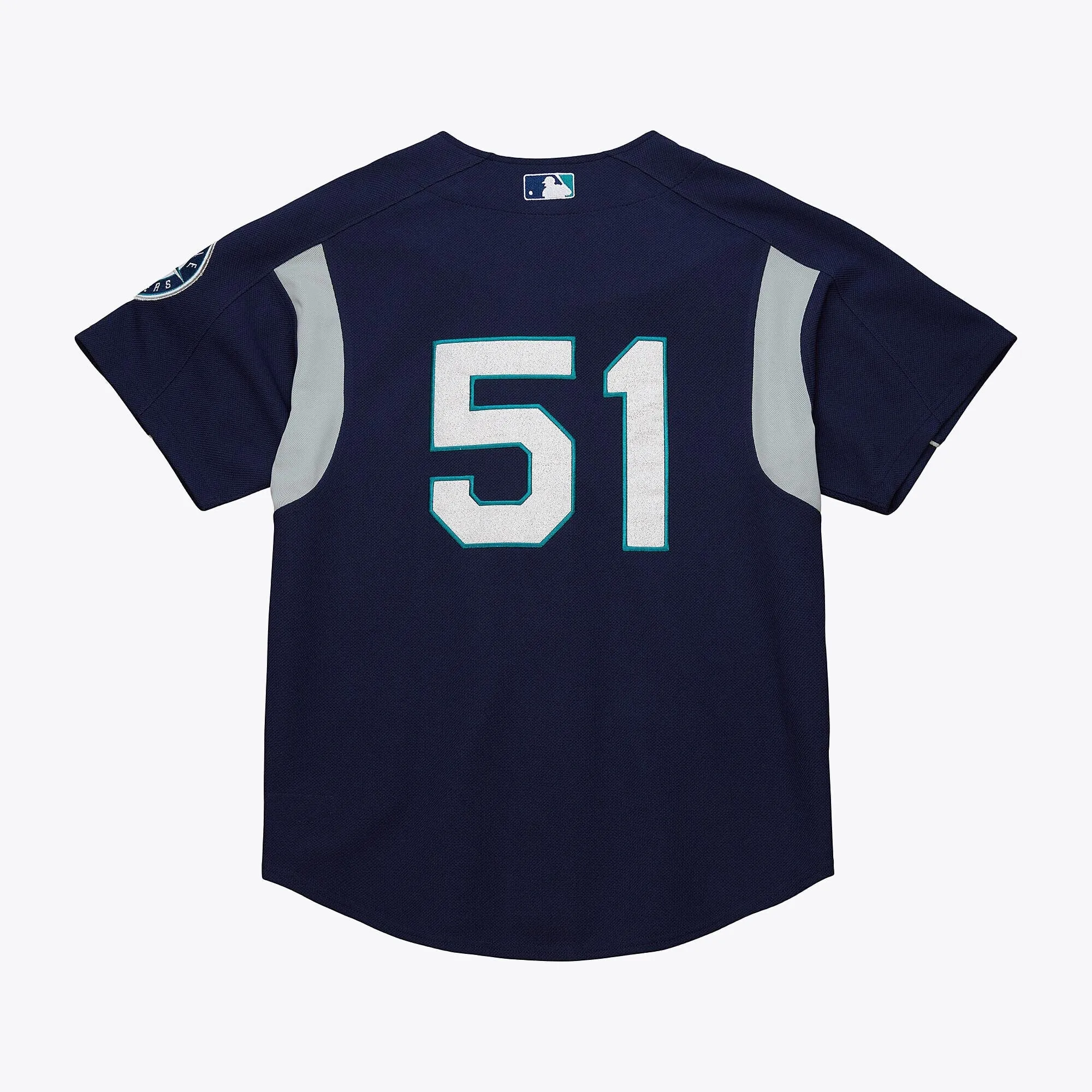 Mitchell & Ness Men's MLB Dark Jersey Mariners 2003 Ichiro Suzuki Jerseys sold by Zulily product image thumbnail 2