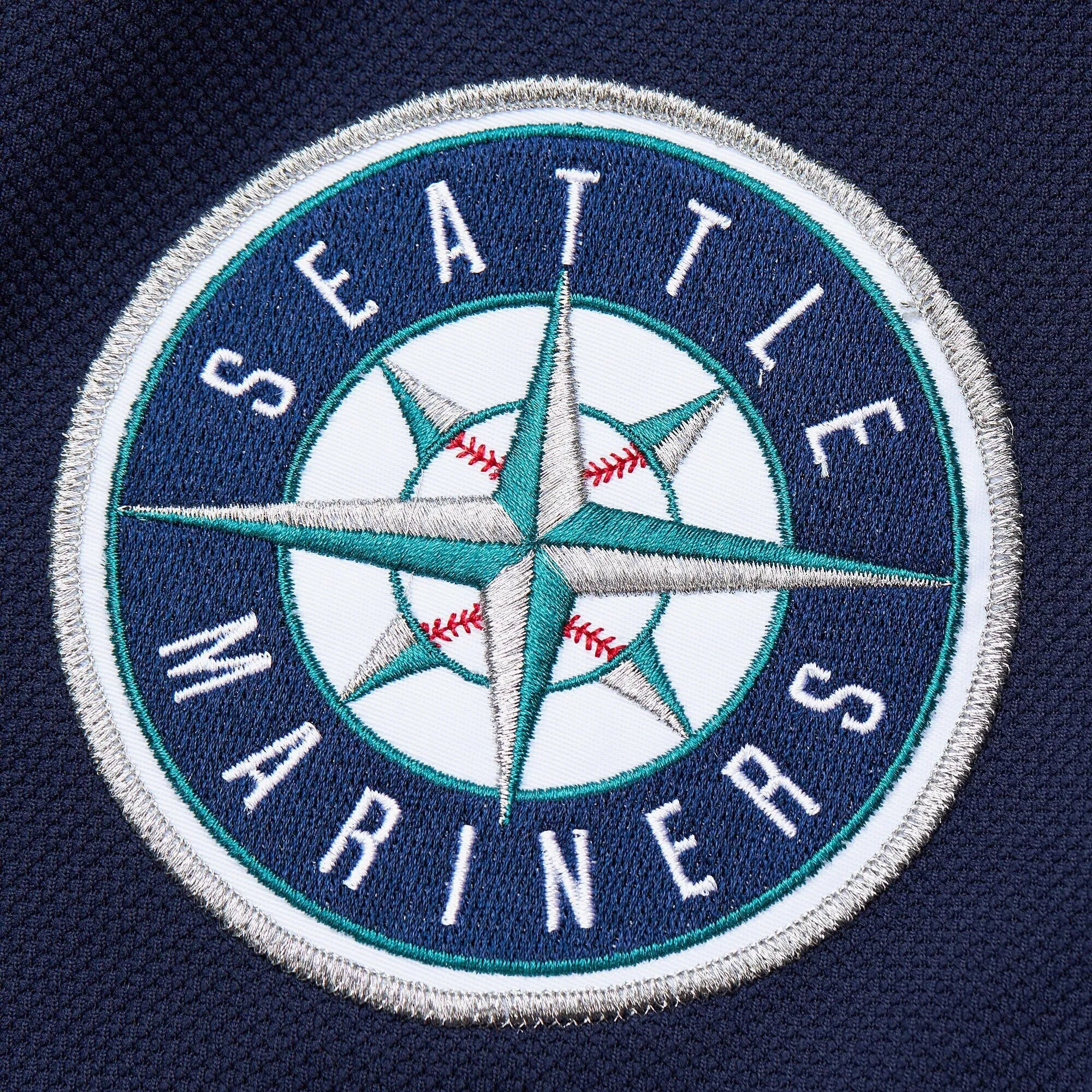 Mitchell & Ness Men's MLB Dark Jersey Mariners 2003 Ichiro Suzuki Jerseys sold by Zulily product image thumbnail 3