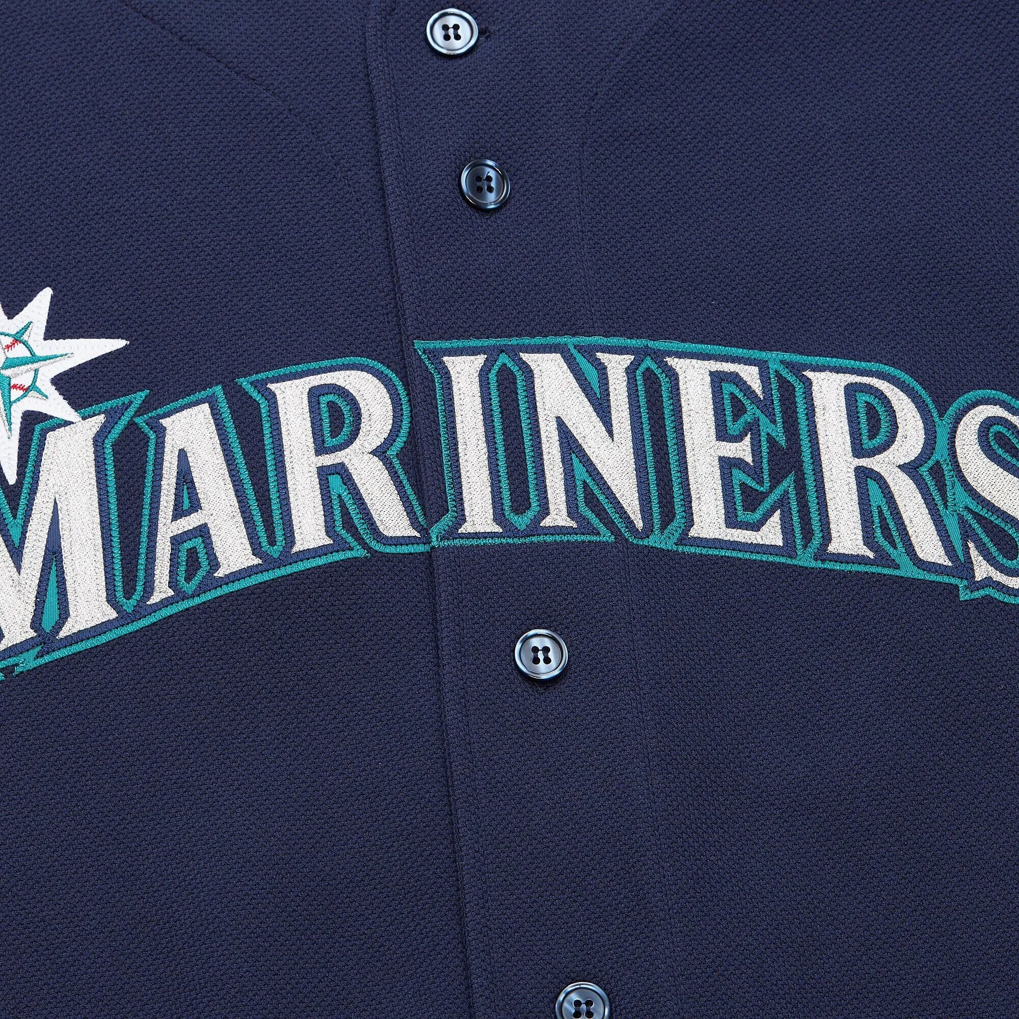 Mitchell & Ness Men's MLB Dark Jersey Mariners 2003 Ichiro Suzuki Jerseys sold by Zulily product image thumbnail 4