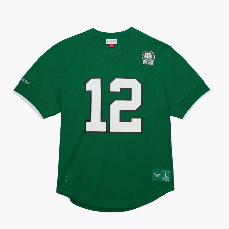Mitchell & Ness Men's NFL N&N Mesh Crewneck Eagles 1992 Randall Cunningham Green sold by Zulily