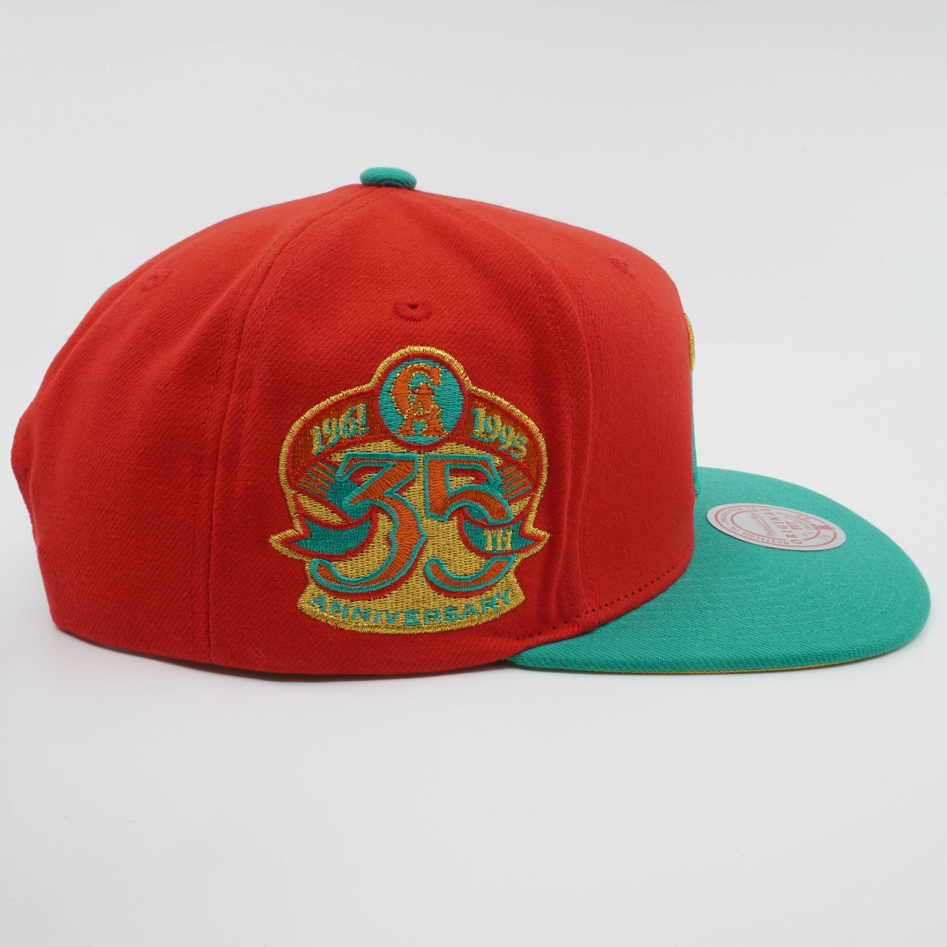 Mitchell & Ness Men's MLB Mistletoe Snapback Coop Angels Snapback Caps sold by Zulily product image thumbnail 5