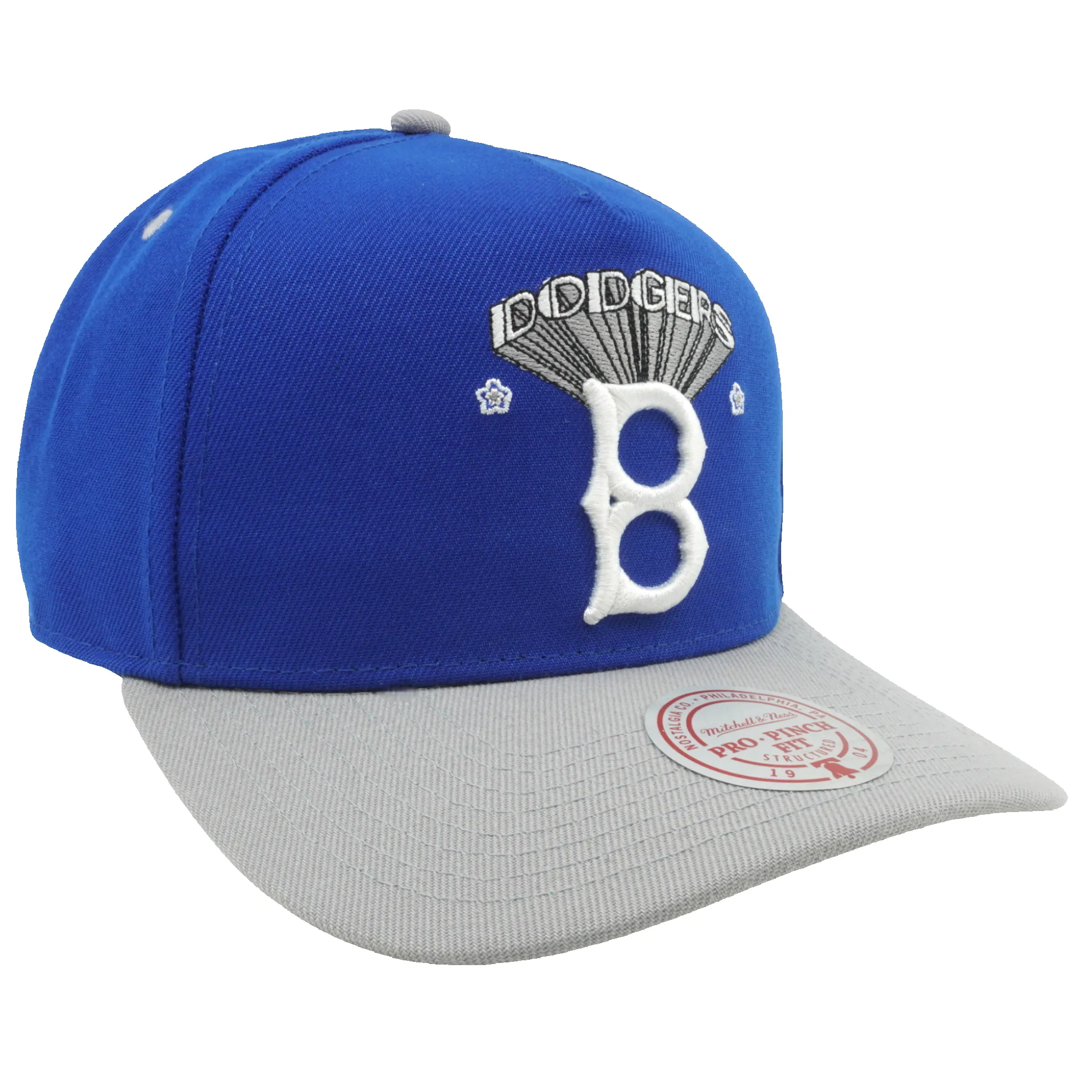 Mitchell & Ness Men's MLB Team Star Pro Snapback Coop Dodgers Snapback Caps sold by Zulily product image thumbnail 3