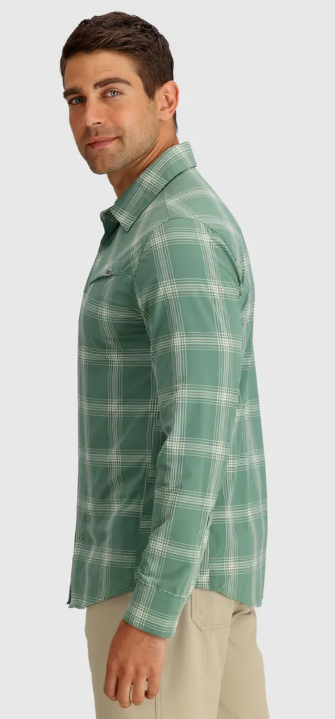 Outdoor Research Men's Astroman Button Long Sleeve Upf 30 Sun Shirt sold by Zulily product image thumbnail 3