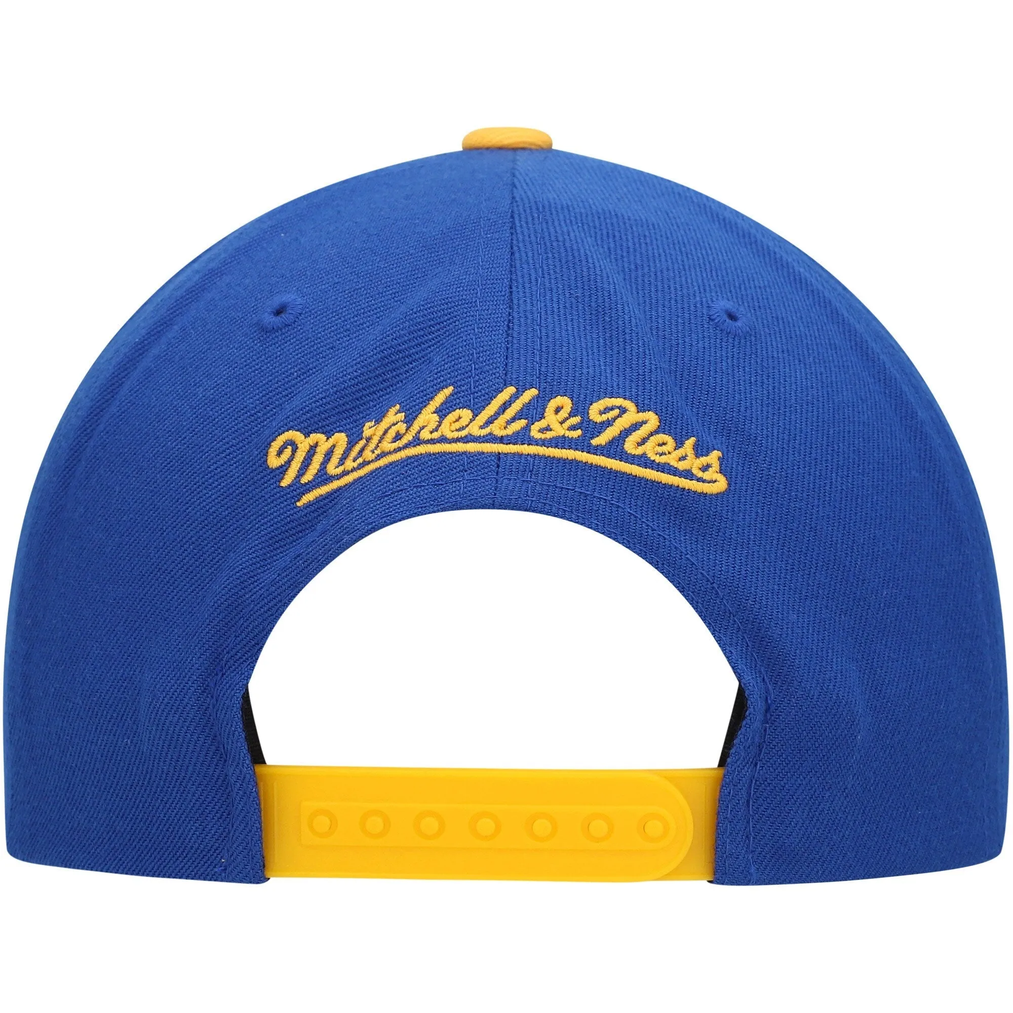 Mitchell & Ness Men's NBA Golden State Warriors Wool 2Tone Snapback sold by Zulily product image thumbnail 4