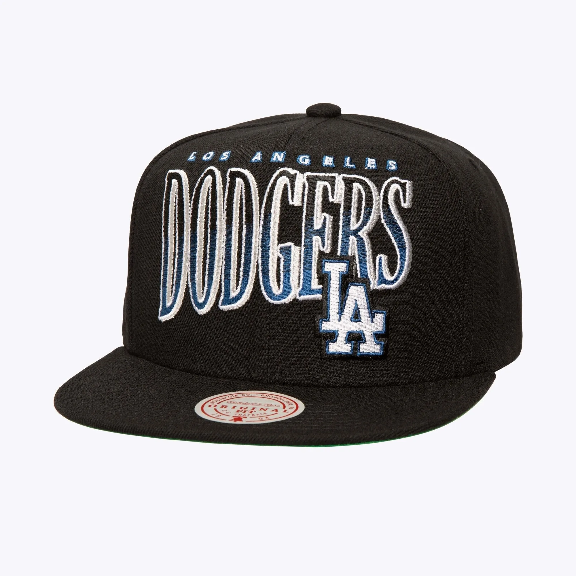 Mitchell & Ness Men's MLB Line Work Snapback Dodgers Snapback Caps sold by Zulily