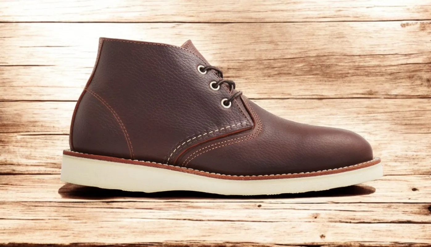 Red Wing Shoes Men's Red Wing Work Chukka sold by Zulily
