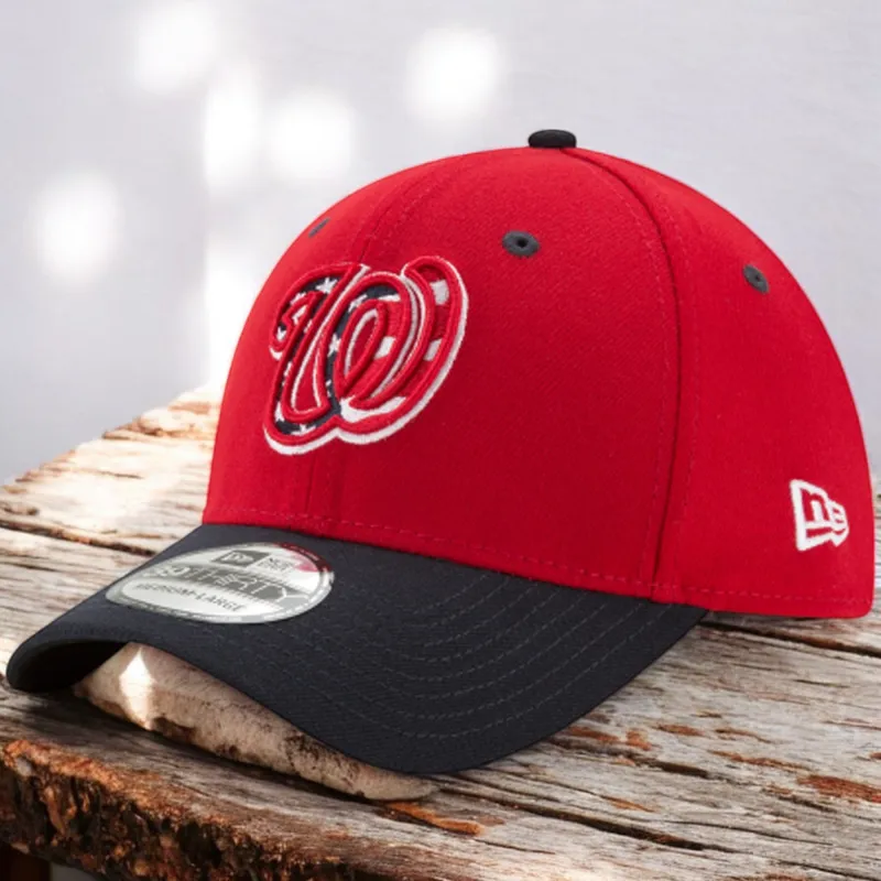 New Era Men's MLB 39Thirty Flex Fit Cap Nationals made by Zulily