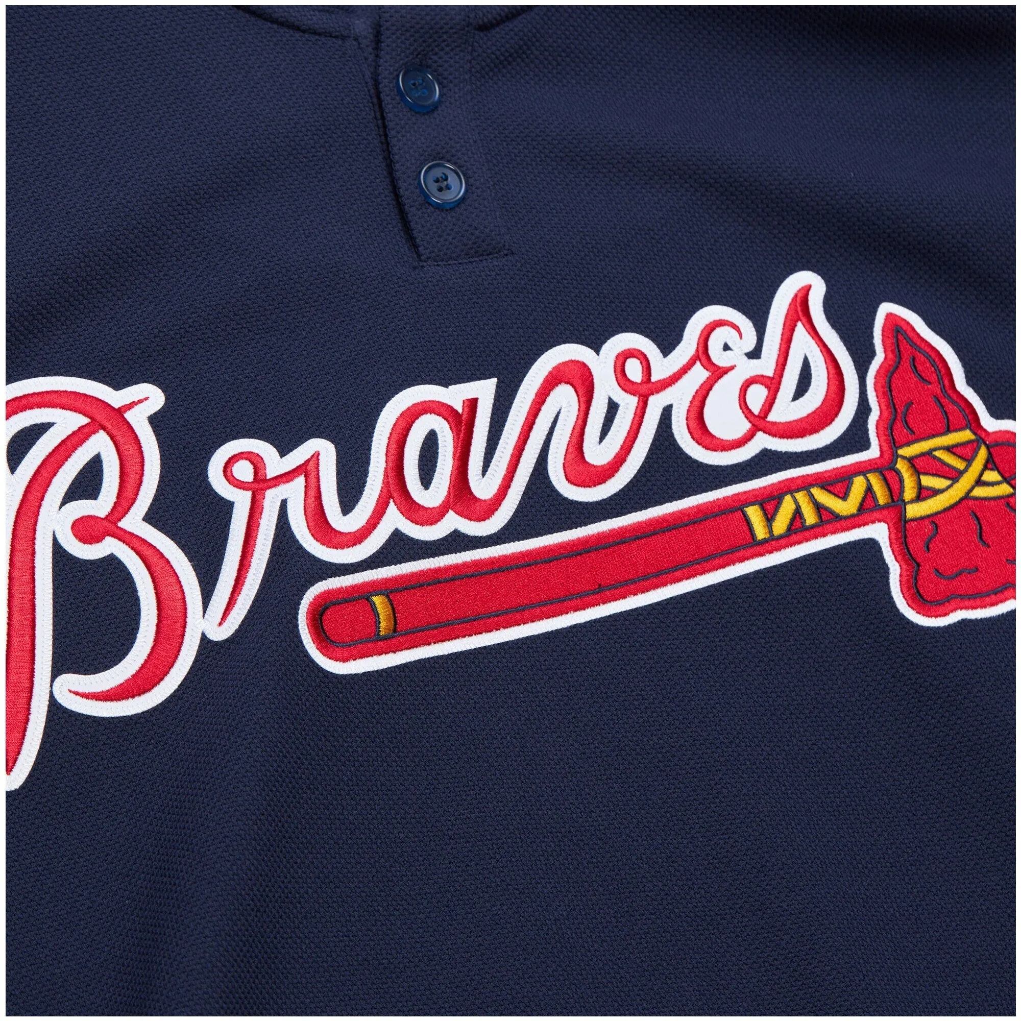 Mitchell & Ness Men's MLB Bp Jersey Braves 2003 John Smoltz Jerseys sold by Zulily product image thumbnail 3