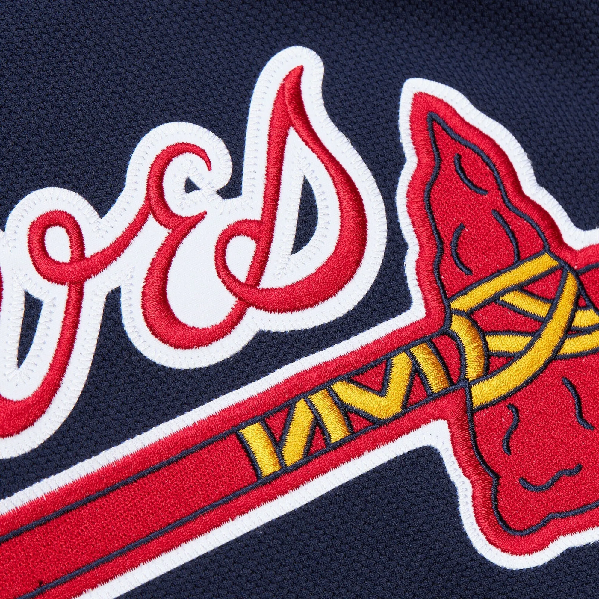 Mitchell & Ness Men's MLB Bp Jersey Braves 2003 John Smoltz Jerseys sold by Zulily product image thumbnail 4