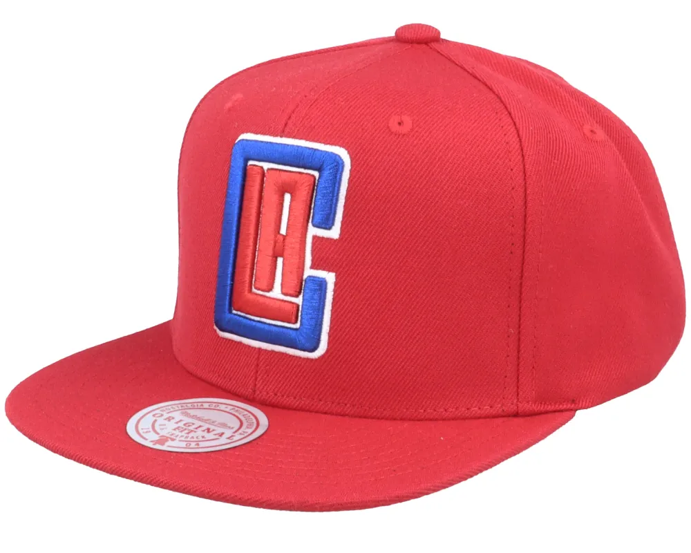 Mitchell & Ness Men's NBA Team Ground 2.0 Stretch Snapback Clippers Snapback Caps sold by Zulily