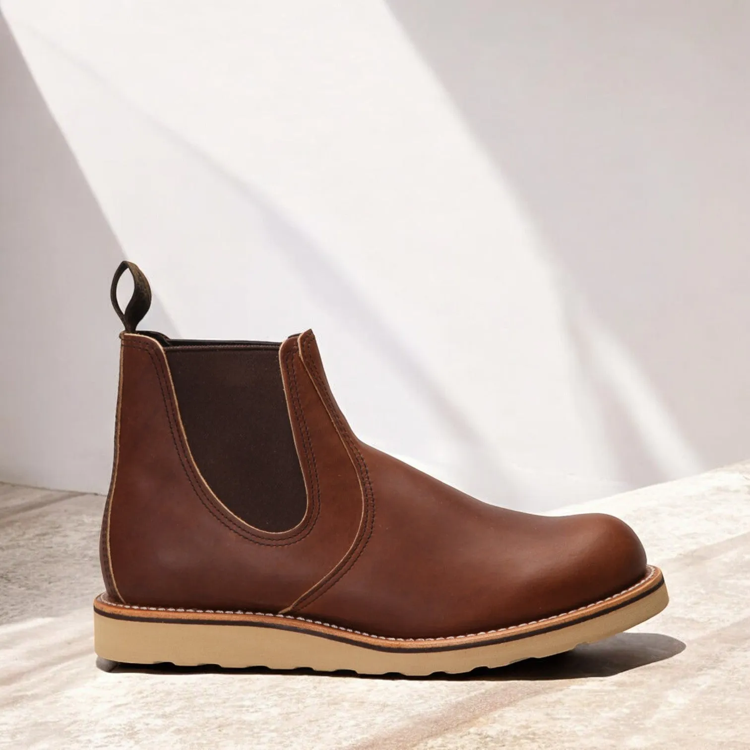 Red Wing Shoes Men's Red Wing Classic Chelsea Wide 2E Width Width) sold by Zulily