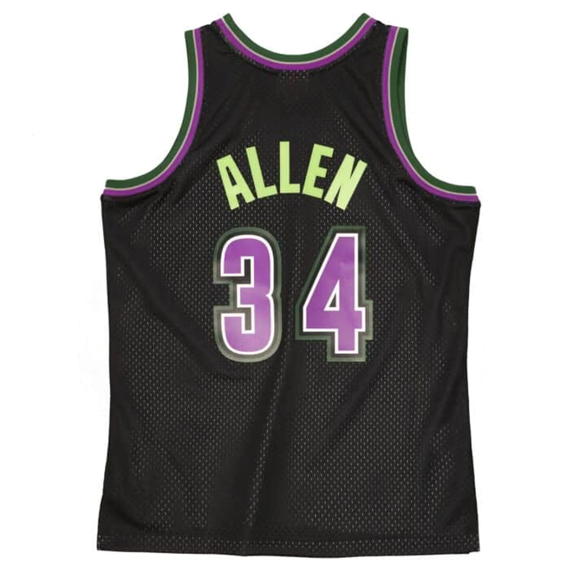 Mitchell & Ness Men's NBA Reload Swingman Jersey - Milwaukee Bucks 1996 Ray Allen Jerseys sold by Zulily product image thumbnail 2