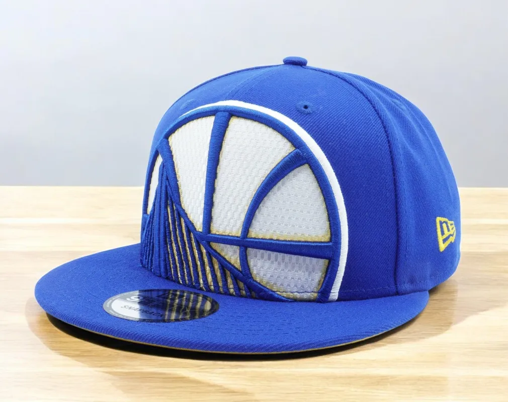 New Era Men's NBA Golden State Warriors Color Trim 9Fifty Snapback Hats sold by Zulily