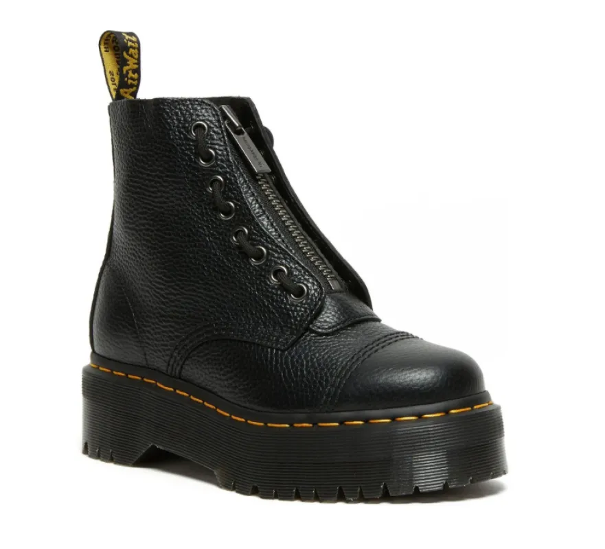 Dr. Martens Sinclair Milled Nappa Leather Platform Boots made by Dr. Martens