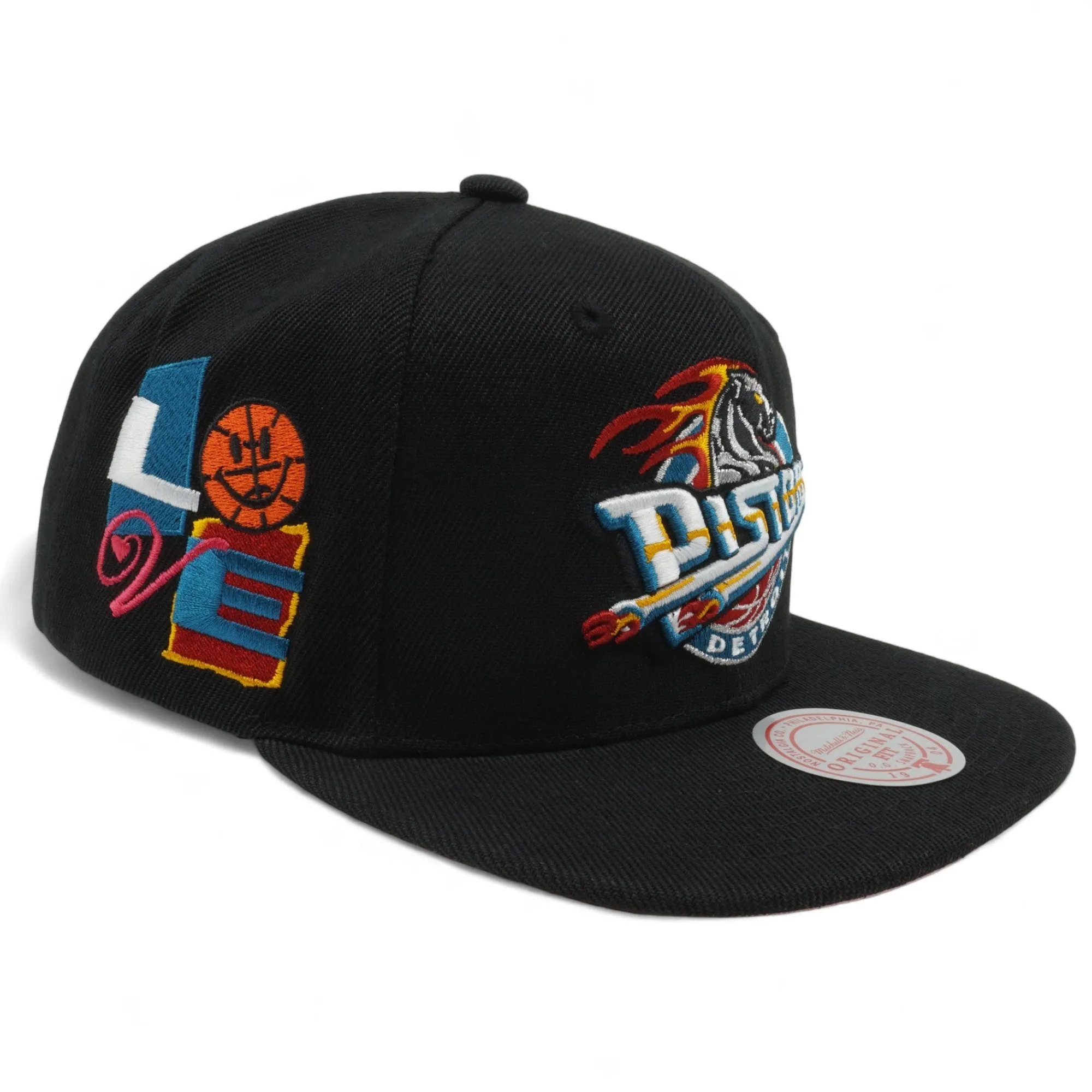 Mitchell & Ness Men's NBA All Love Snapback Hwc Pistons Snapback Caps sold by Zulily product image thumbnail 3