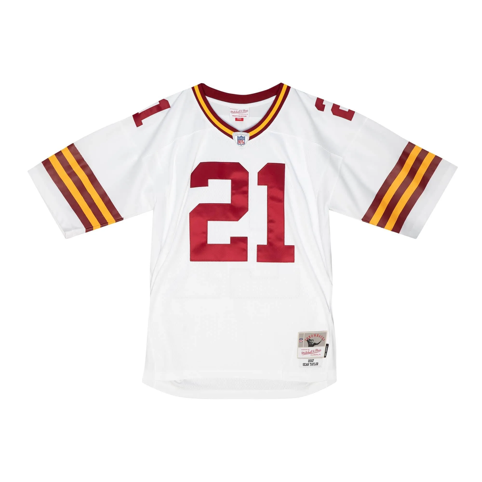 Mitchell & Ness NFL White Alt Jersey Washington Football Team 2007 Sean Taylor Jerseys sold by Zulily