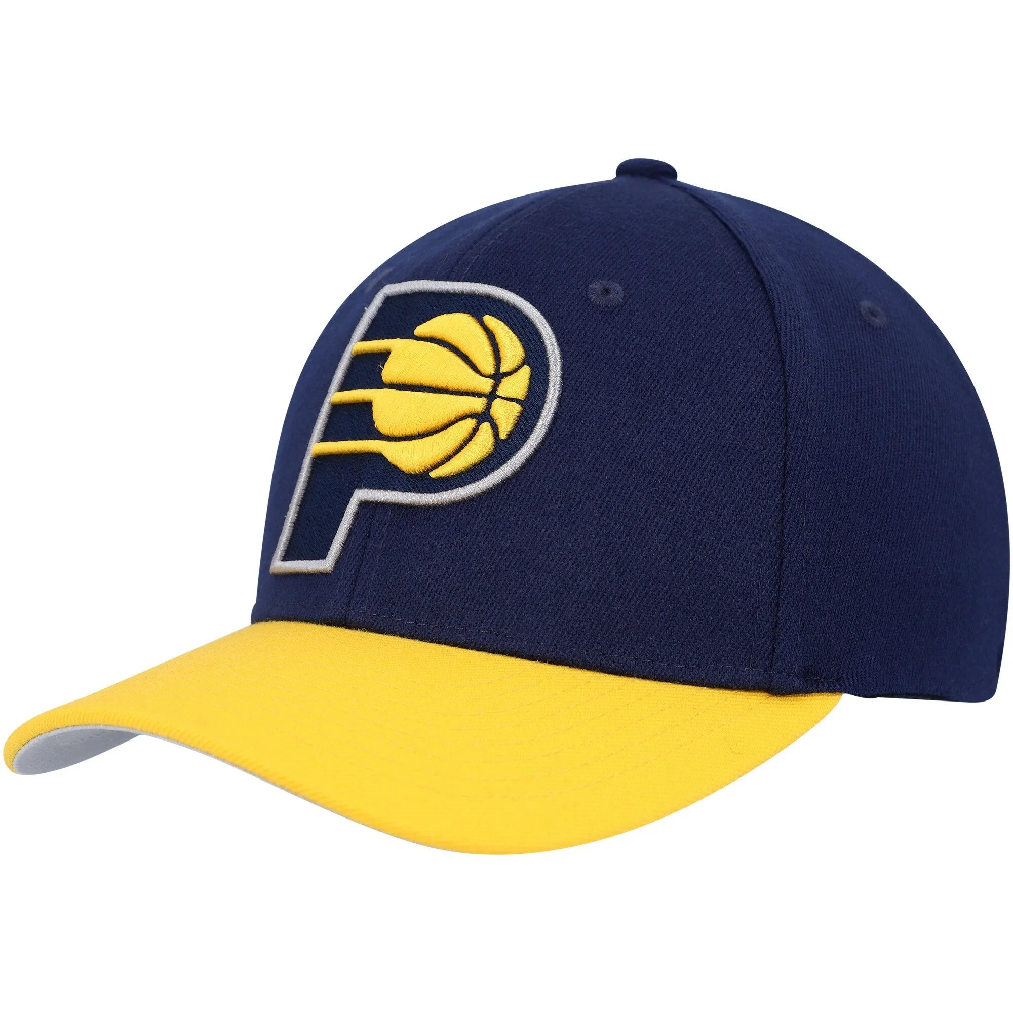 Mitchell & Ness Men's NBA Team 2 Tone 2.0 Stretch Snapback NBA Pacers Snapback Caps sold by Zulily