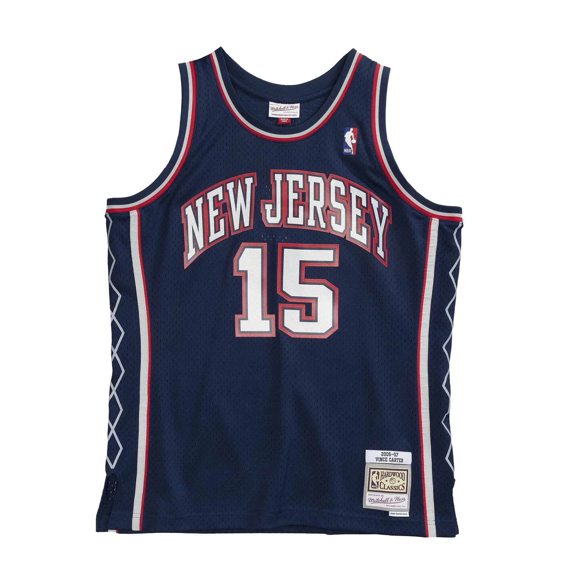 Mitchell & Ness Men's NBA Swingman Jersey Nj Nets 06 Vince Carter sold by Zulily