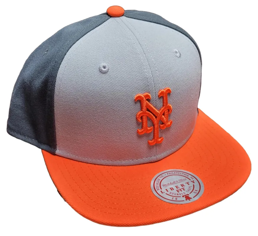 Mitchell & Ness Men's MLB Triple Play Liberty Snapback Mets Snapback Caps sold by Zulily