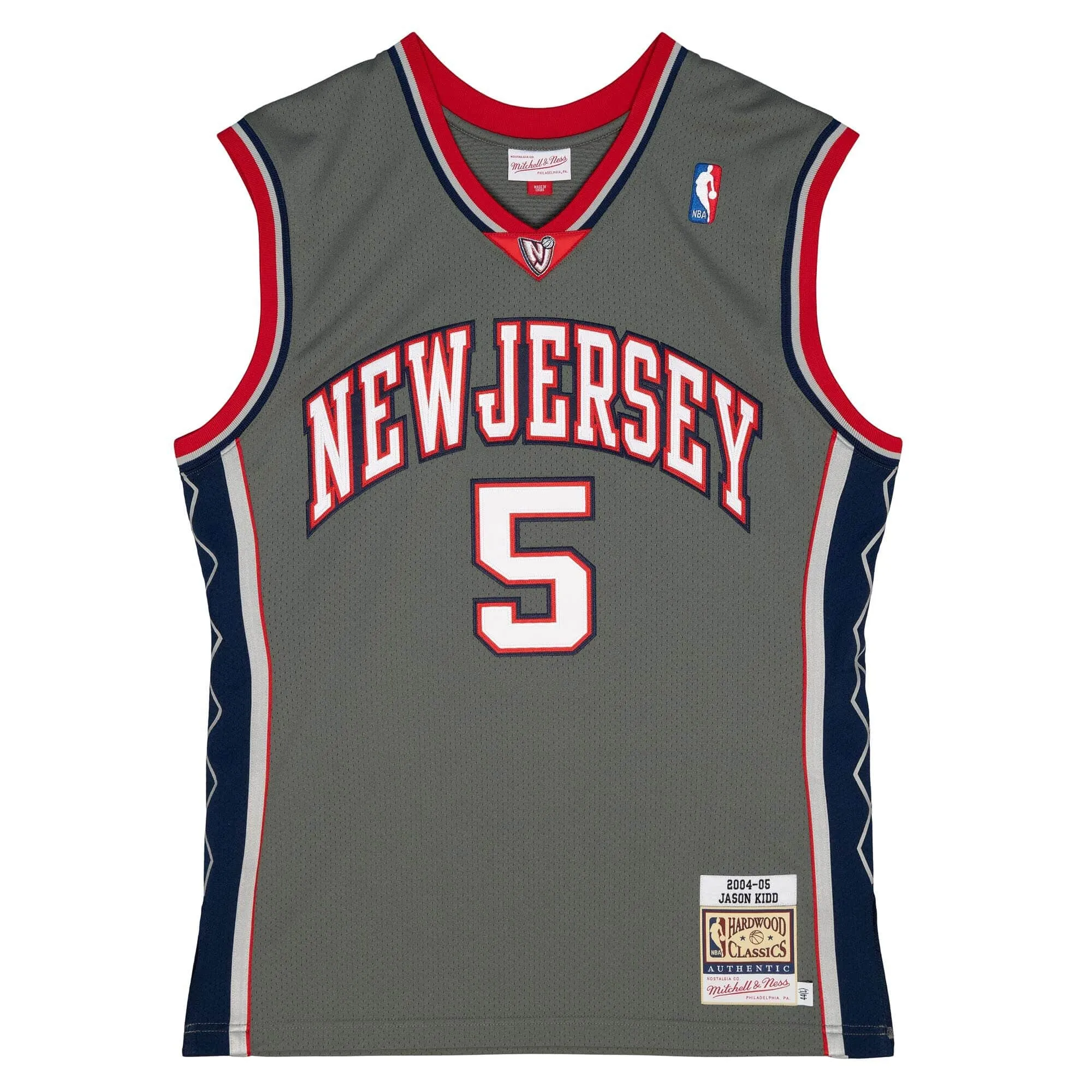 Mitchell & Ness NBA Alt Jersey New Jersey Nets 2004 Jason Kidd sold by Zulily