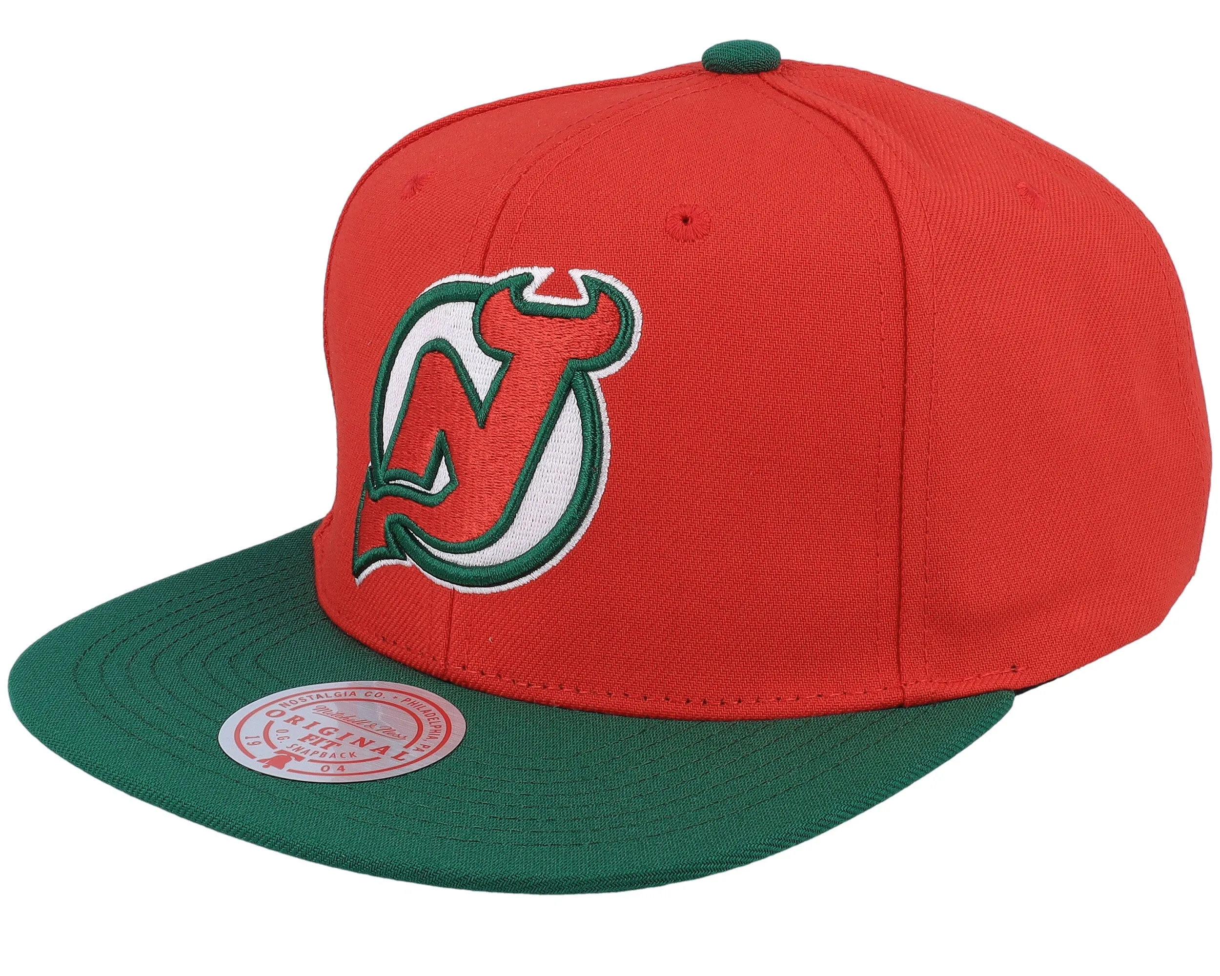 Mitchell & Ness Men's NHL Team 2 Tone 2.0 Snapback Devils Snapback Caps sold by Zulily