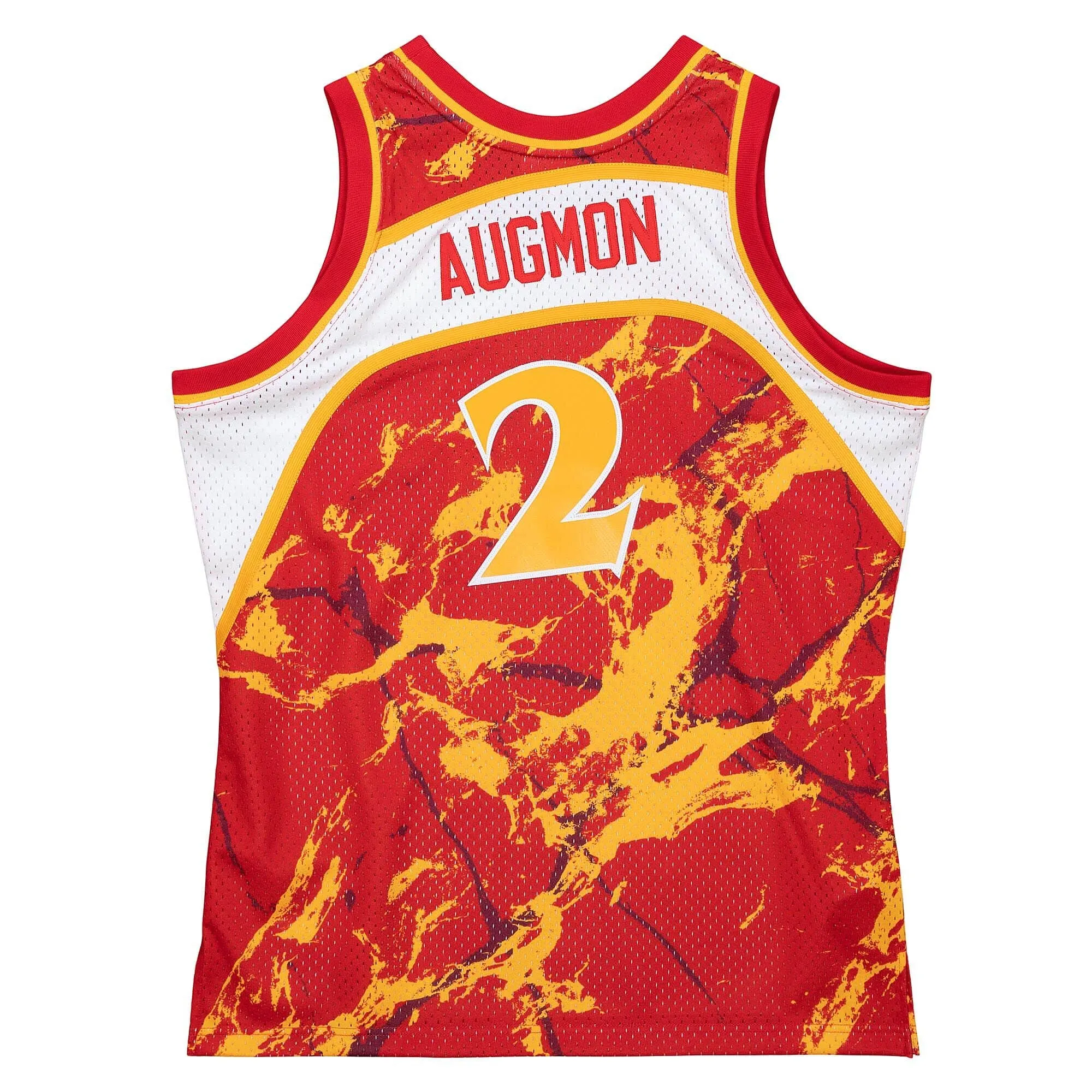 Mitchell & Ness NBA Team Marble Swingman Jersey Atlanta Hawks 1991 Stacey Augmon sold by Zulily product image thumbnail 2