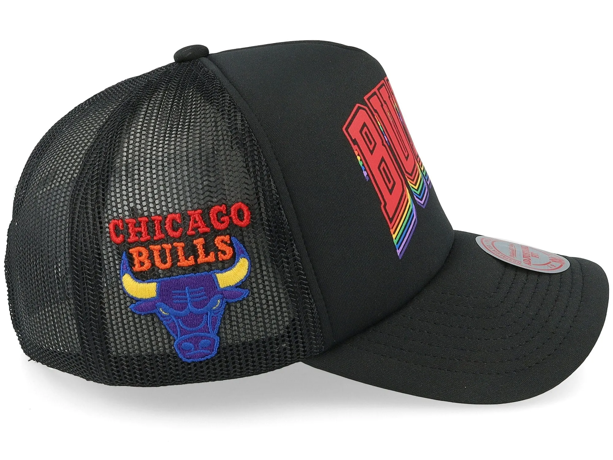Mitchell & Ness Men's NBA Roygbiv Trucker Bulls Hats sold by Zulily product image thumbnail 2