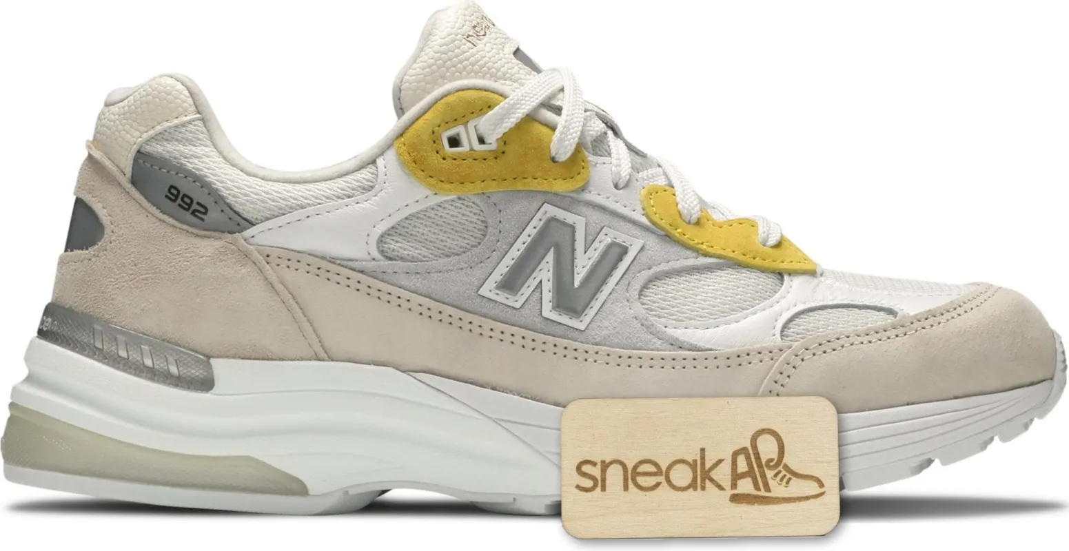 New Balance Men's 992 'Paperboy Fried Egg' Sneakers sold by Zulily