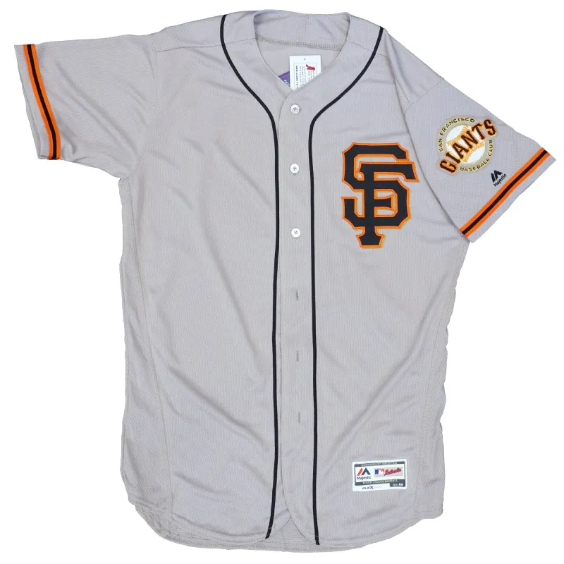 Majestic Men's MLB Sf Giants Authentic On Field Flex Base Jersey Alternate sold by Zulily