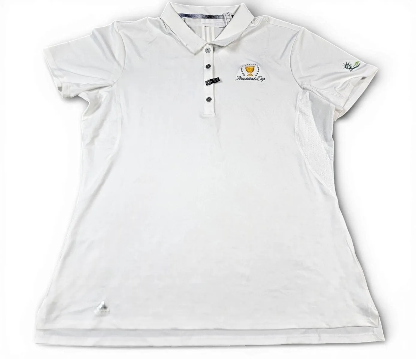 adidas Women's Golf Polo 'Presidents Cup' sold by Zulily product image thumbnail 2