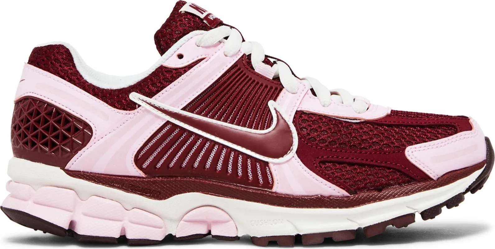 Nike Women's Zoom Vomero 5 'Pink Foam Team Red' Sneakers sold by Zulily
